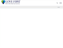 Tablet Screenshot of lovefirst.net